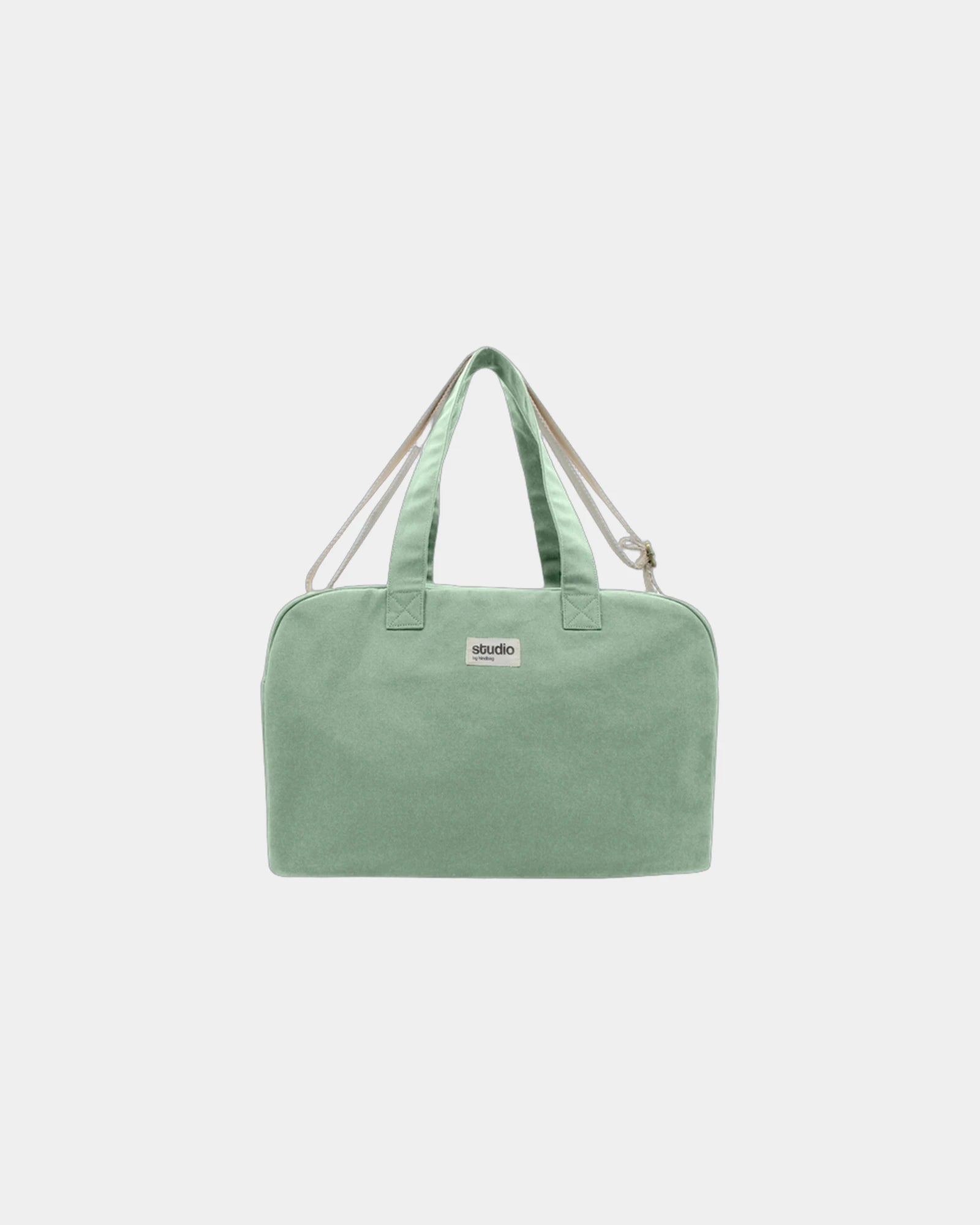 Custom organic cotton sport bag Hindbag Hugo - Mint
