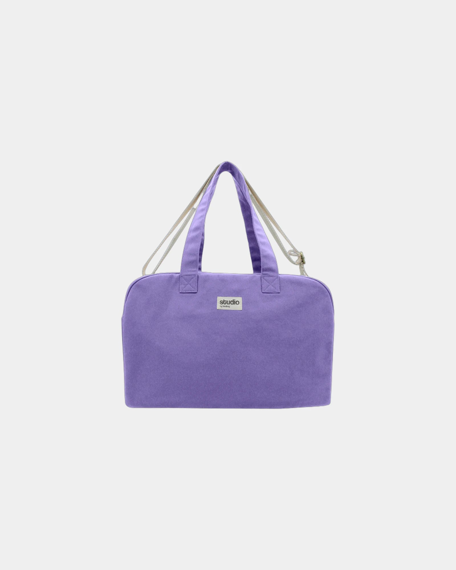 Custom organic cotton sport bag Hindbag Hugo - Lavender