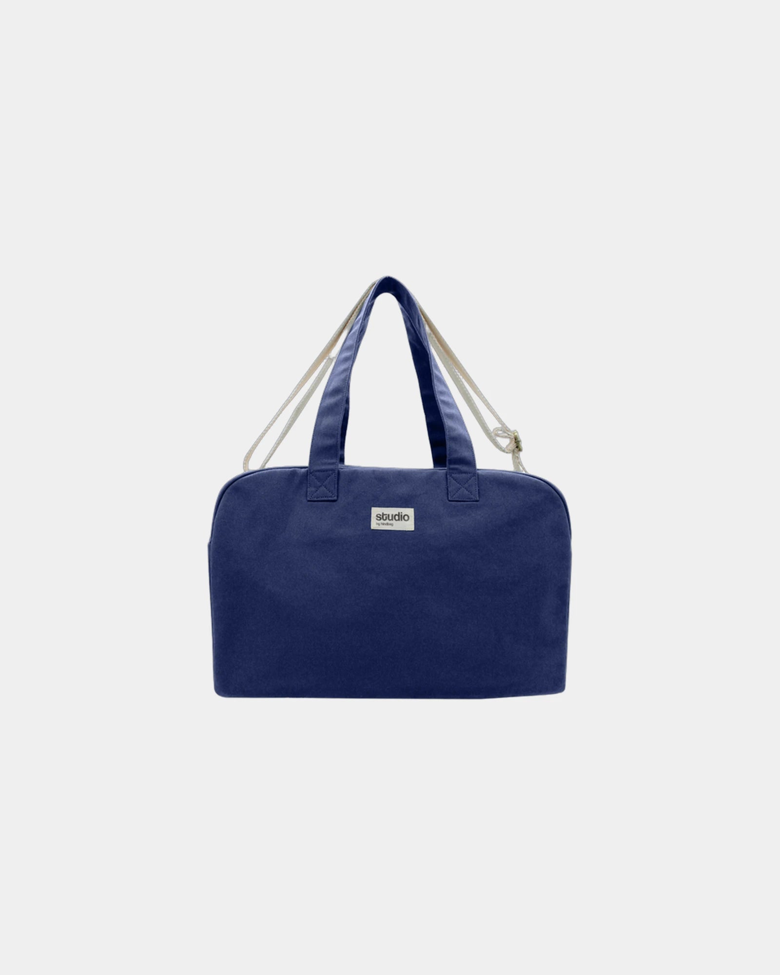 Custom organic cotton sport bag Hindbag Hugo - Navy