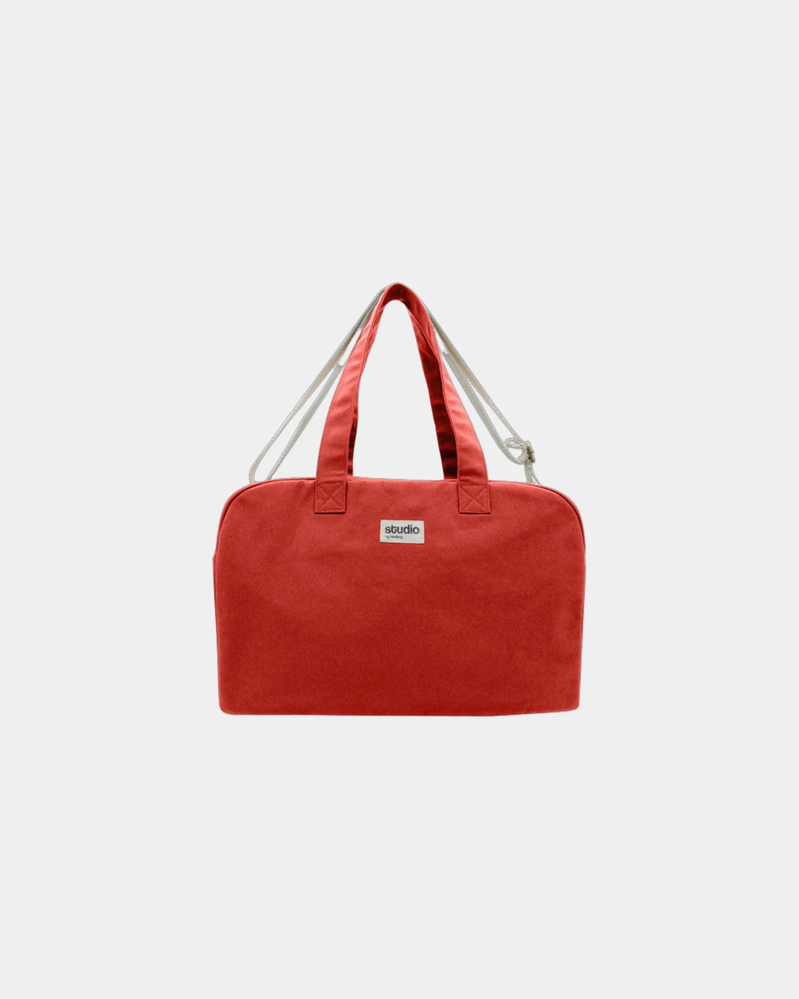 Custom organic cotton sport bag Hindbag Hugo - Red