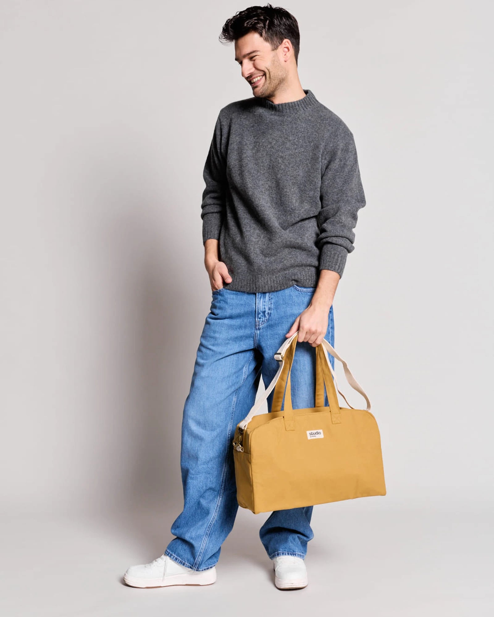 Custom organic cotton sport bag Hindbag Hugo - 35