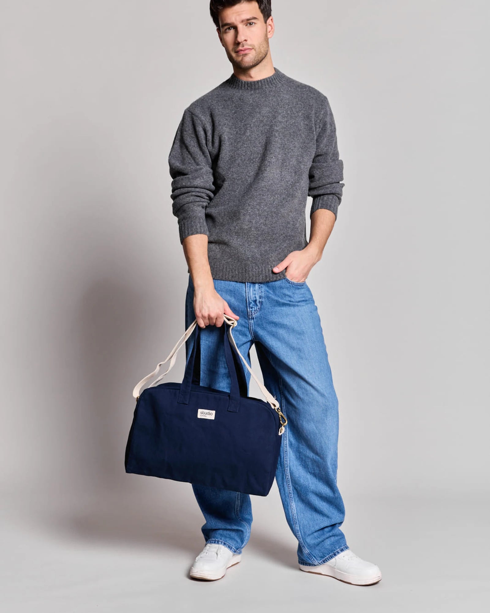 Custom organic cotton sport bag Hindbag Hugo - 8