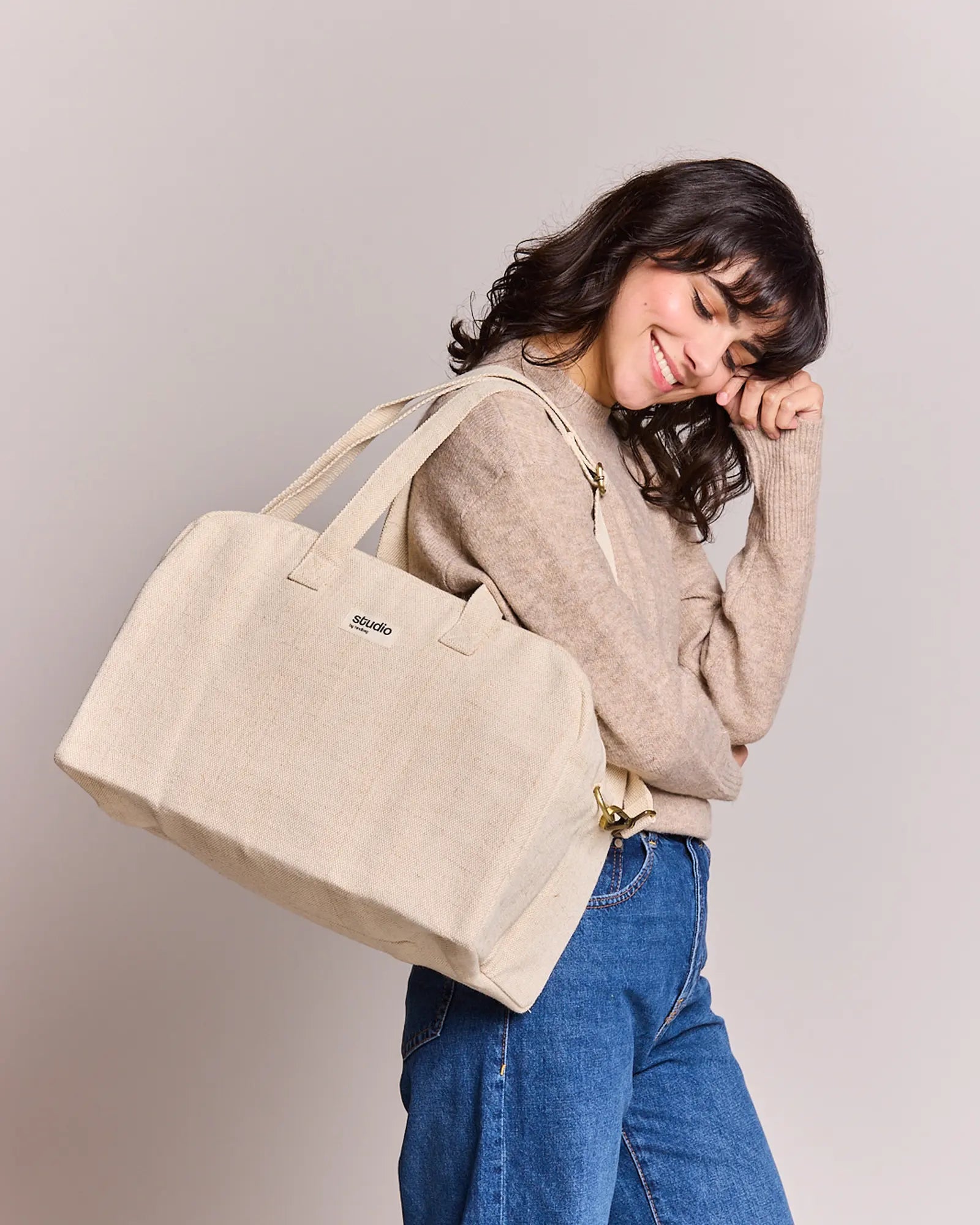 Custom organic cotton sport bag Hindbag Hugo - 40