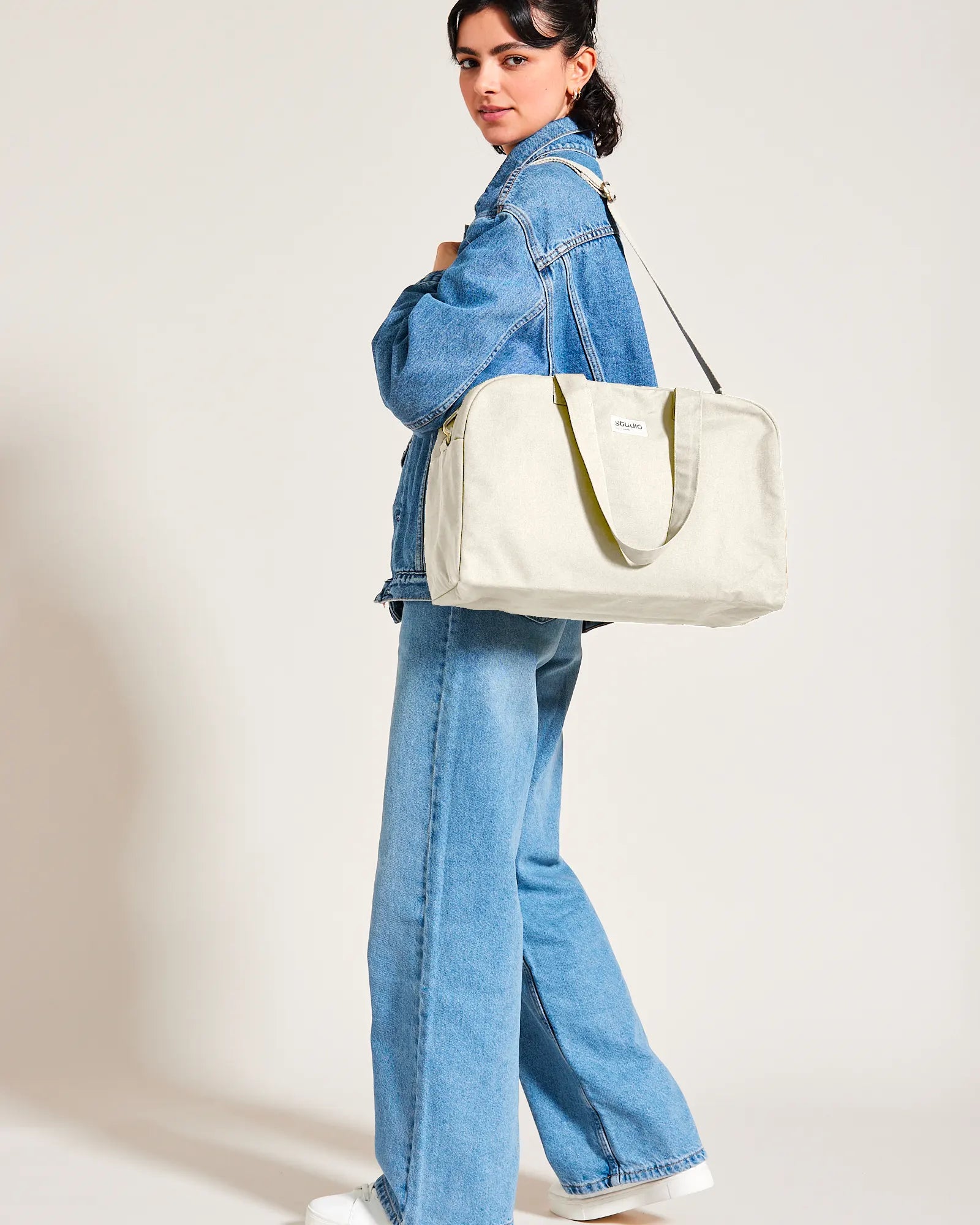 Custom organic cotton sport bag Hindbag Hugo - 3