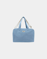 Custom organic cotton sport bag Hindbag Hugo - Azure