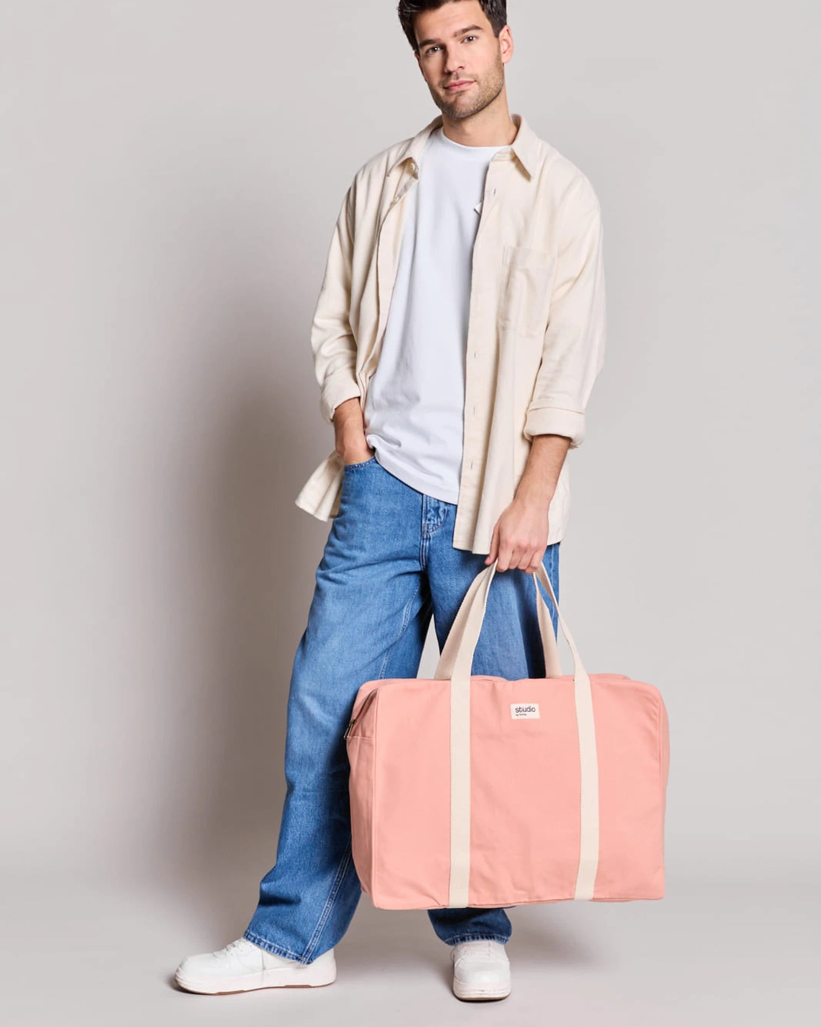 Custom organic cotton travel bag Hindbag Gabriel - 36