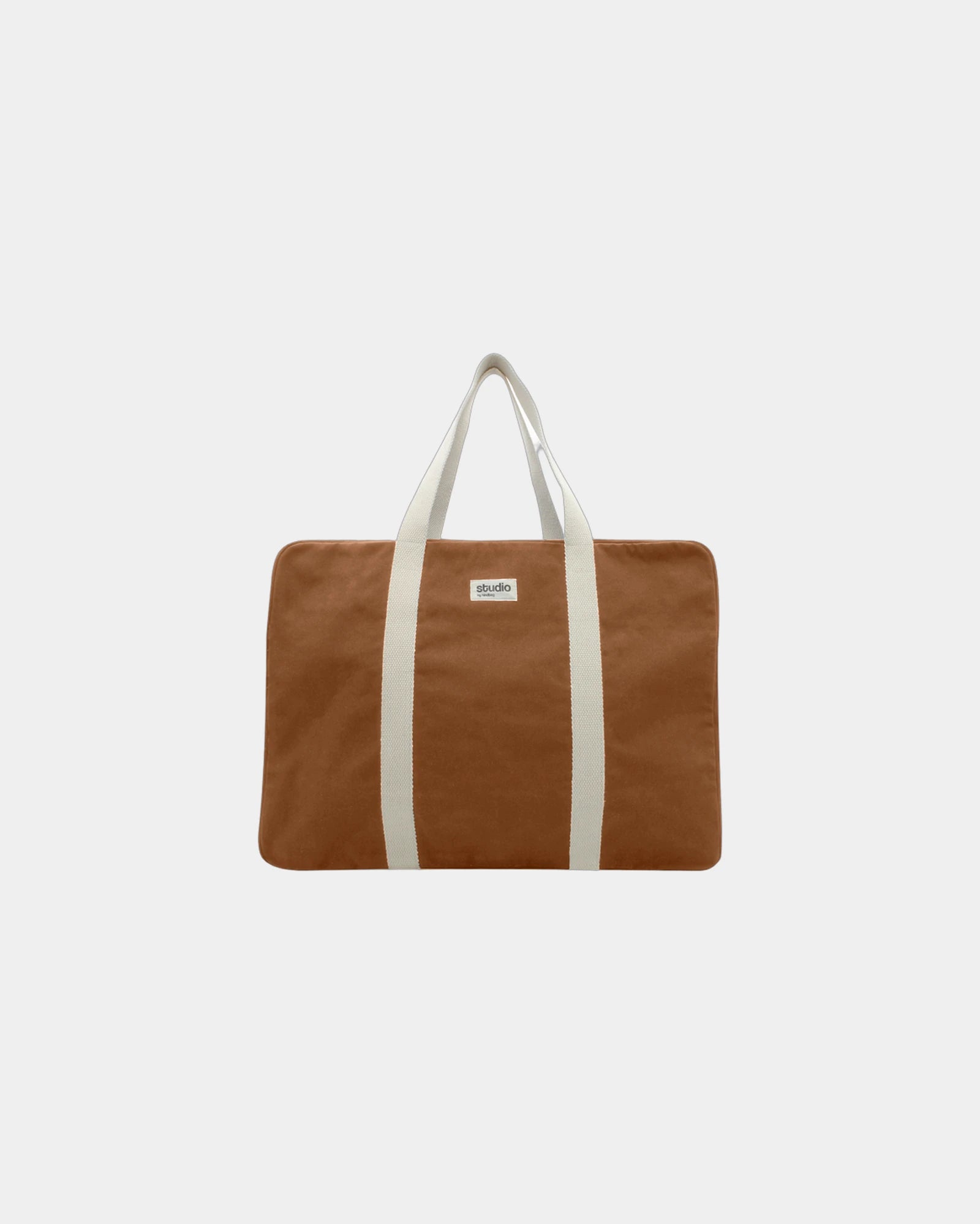 Custom organic cotton travel bag Hindbag Gabriel - Copper