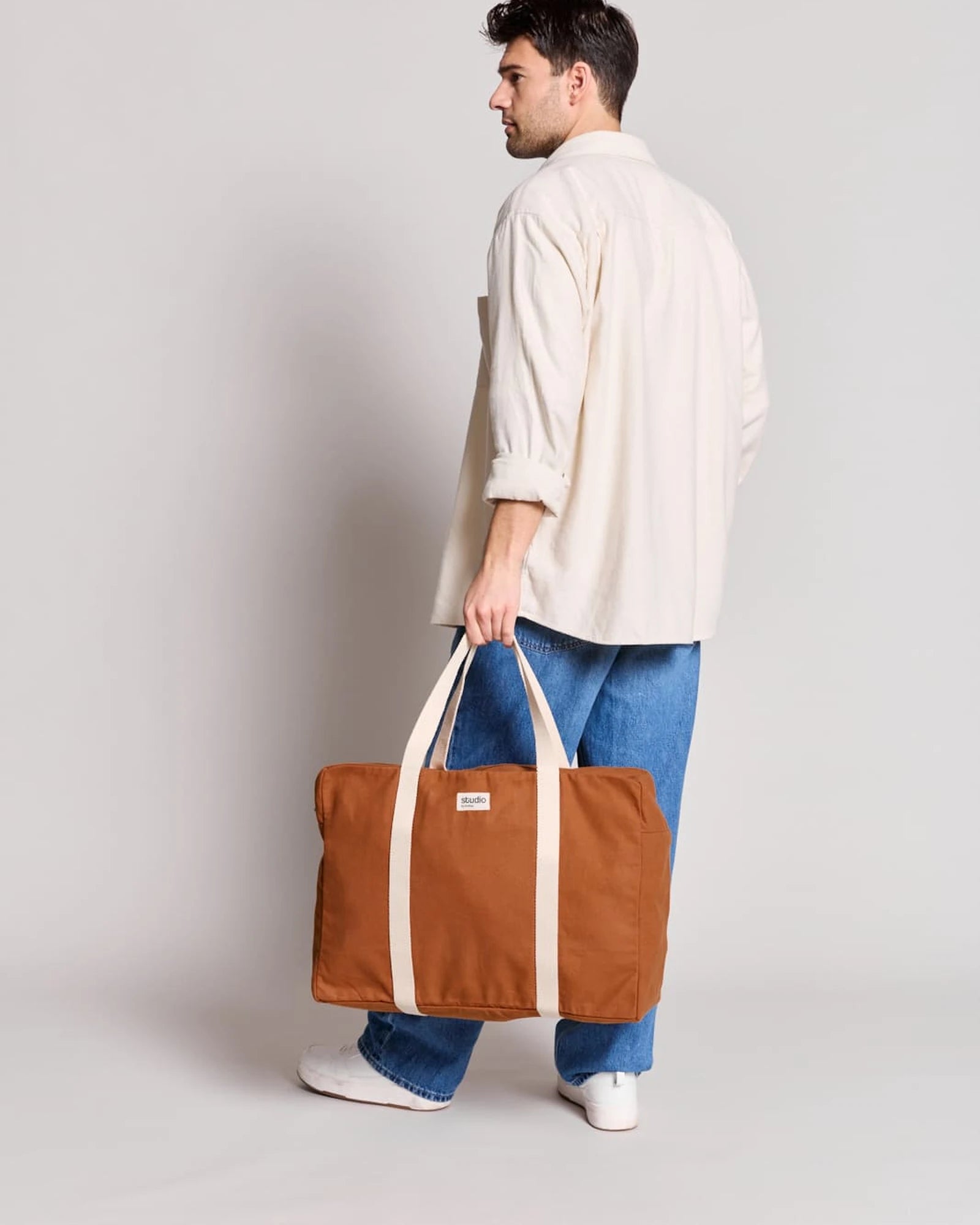 Custom organic cotton travel bag Hindbag Gabriel - 26