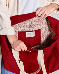 Custom organic cotton travel bag Hindbag Gabriel - 22