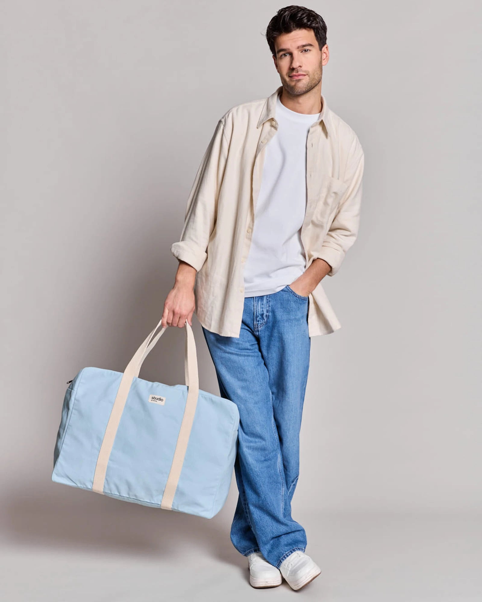 Custom organic cotton travel bag Hindbag Gabriel - 18