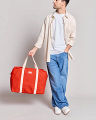Custom organic cotton travel bag Hindbag Gabriel - 21