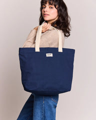 Custom organic cotton travel bag Hindbag Hortense - 6