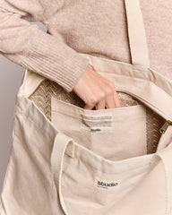 Custom organic cotton travel bag Hindbag Hortense - 1