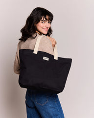 Custom organic cotton travel bag Hindbag Hortense - 4