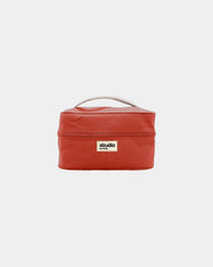 Custom organic cotton vanity bag Hindbag Lina - Red