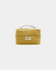 Custom organic cotton vanity bag Hindbag Lina - Ochre