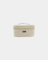 Custom organic cotton vanity bag Hindbag Lina - Jute