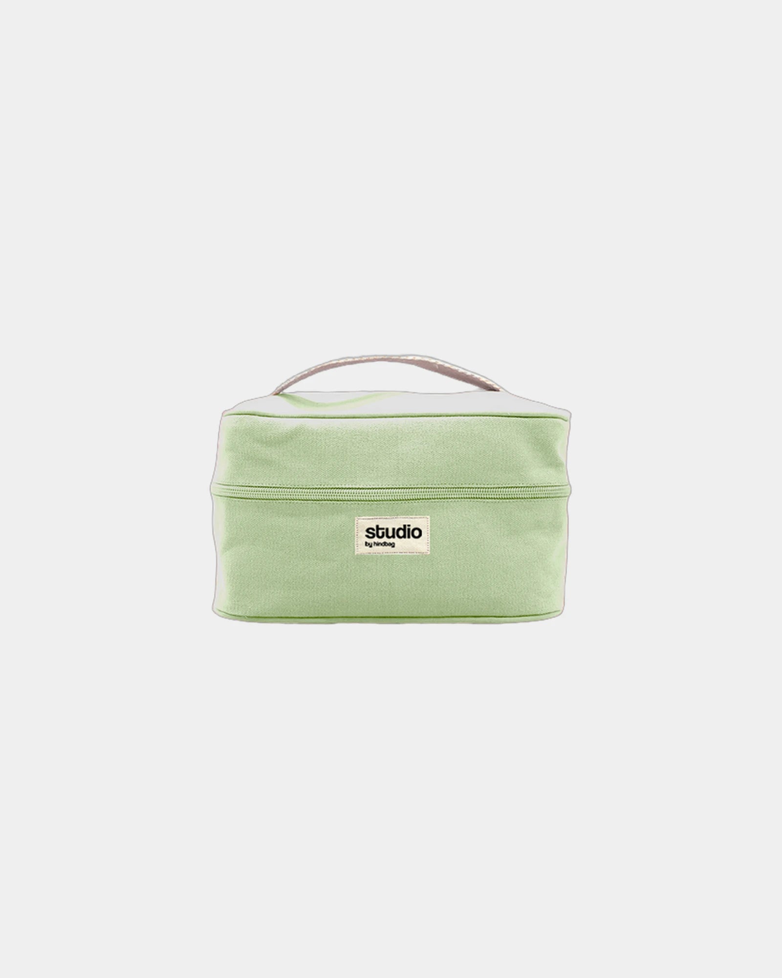 Custom organic cotton vanity bag Hindbag Lina - Mint