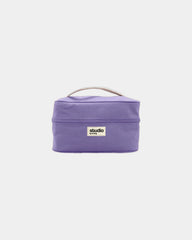 Custom organic cotton vanity bag Hindbag Lina - Lavender
