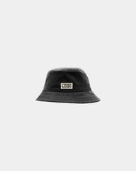 Custom organic cotton hat Hindbag Bob Robin - Black