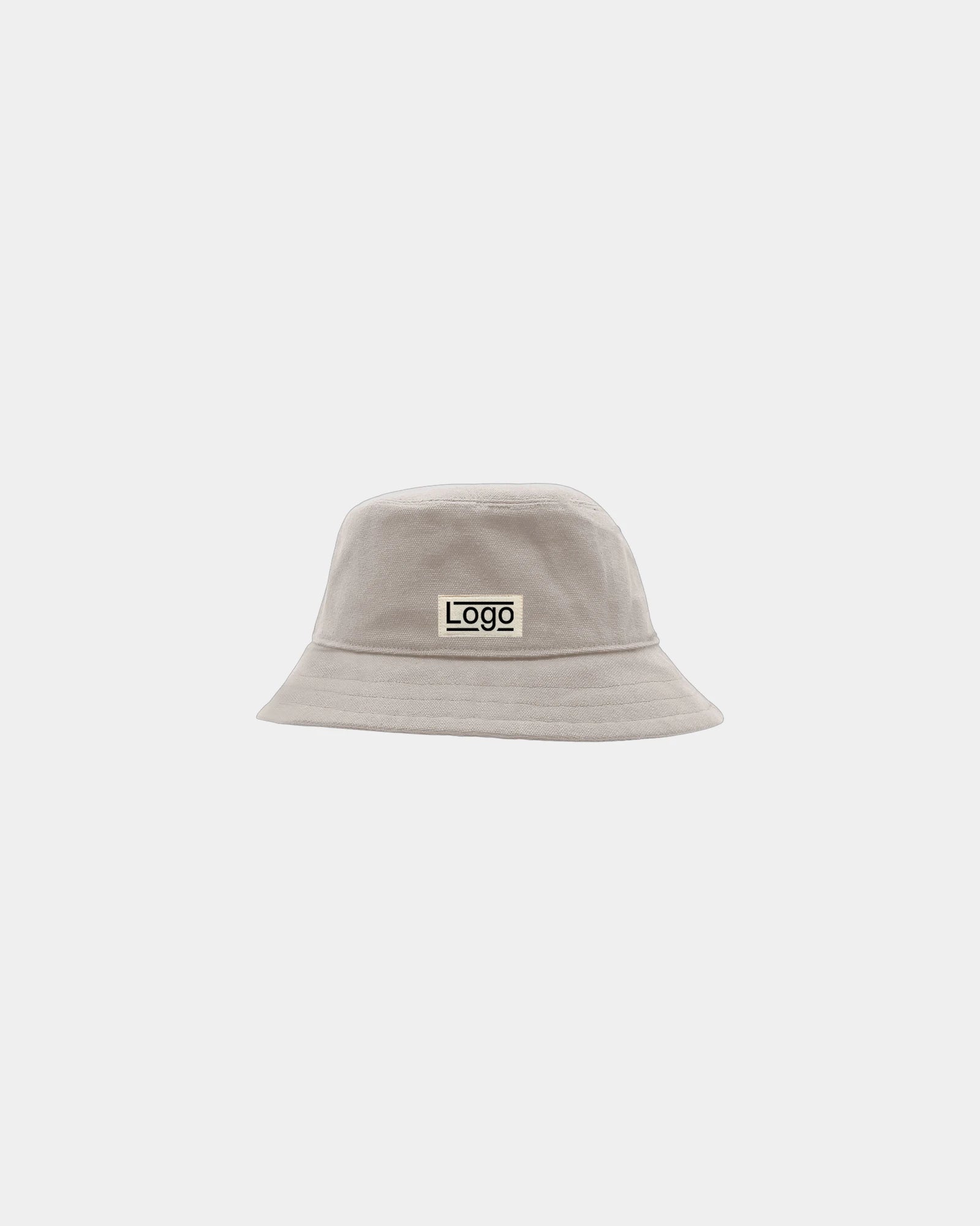 Custom organic cotton hat Hindbag Bob Robin - Ecru