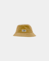 Custom organic cotton hat Hindbag Bob Robin - Ochre