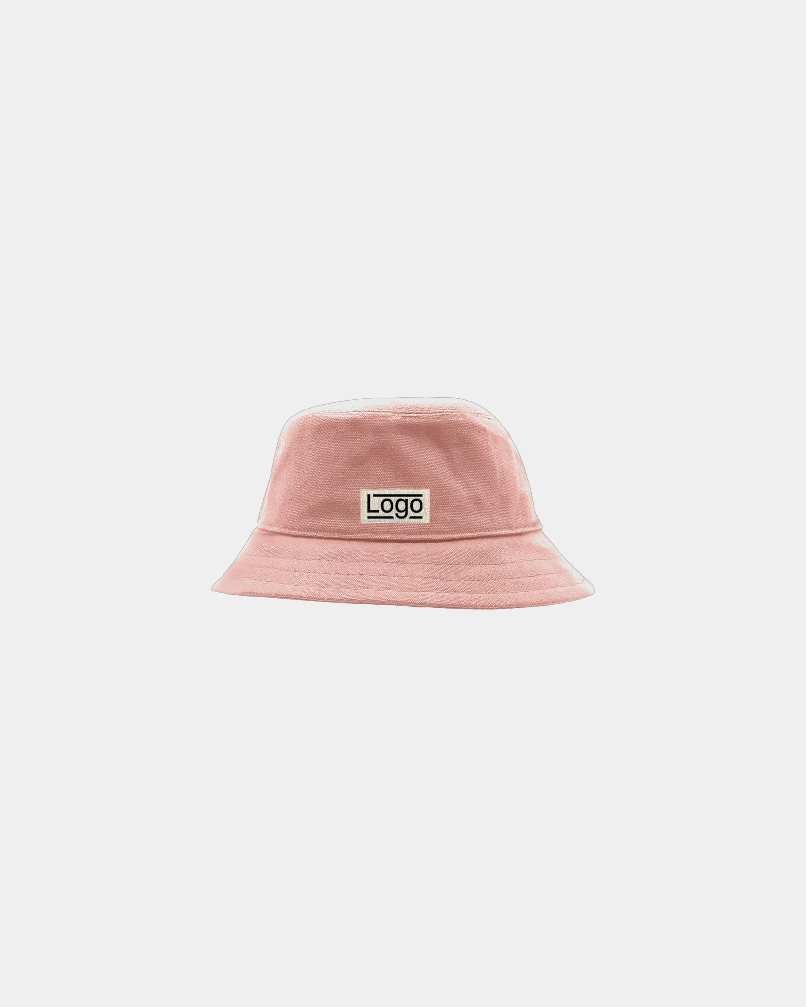 Custom organic cotton hat Hindbag Bob Robin - Salmon