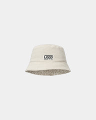 Custom organic cotton hat Hindbag Bob Robin - Jute