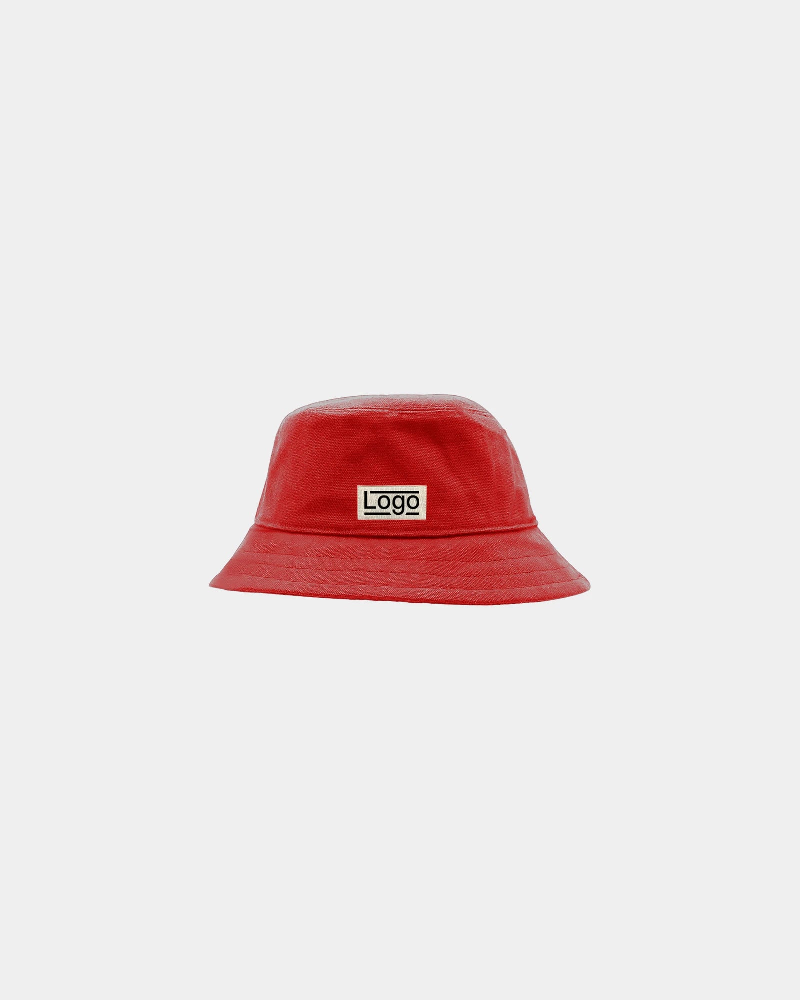 Custom organic cotton hat Hindbag Bob Robin - Red