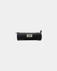 Custom organic cotton Chloe round pouch Hindbag - Black