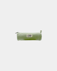 Custom organic cotton Chloe round pouch Hindbag - Mint