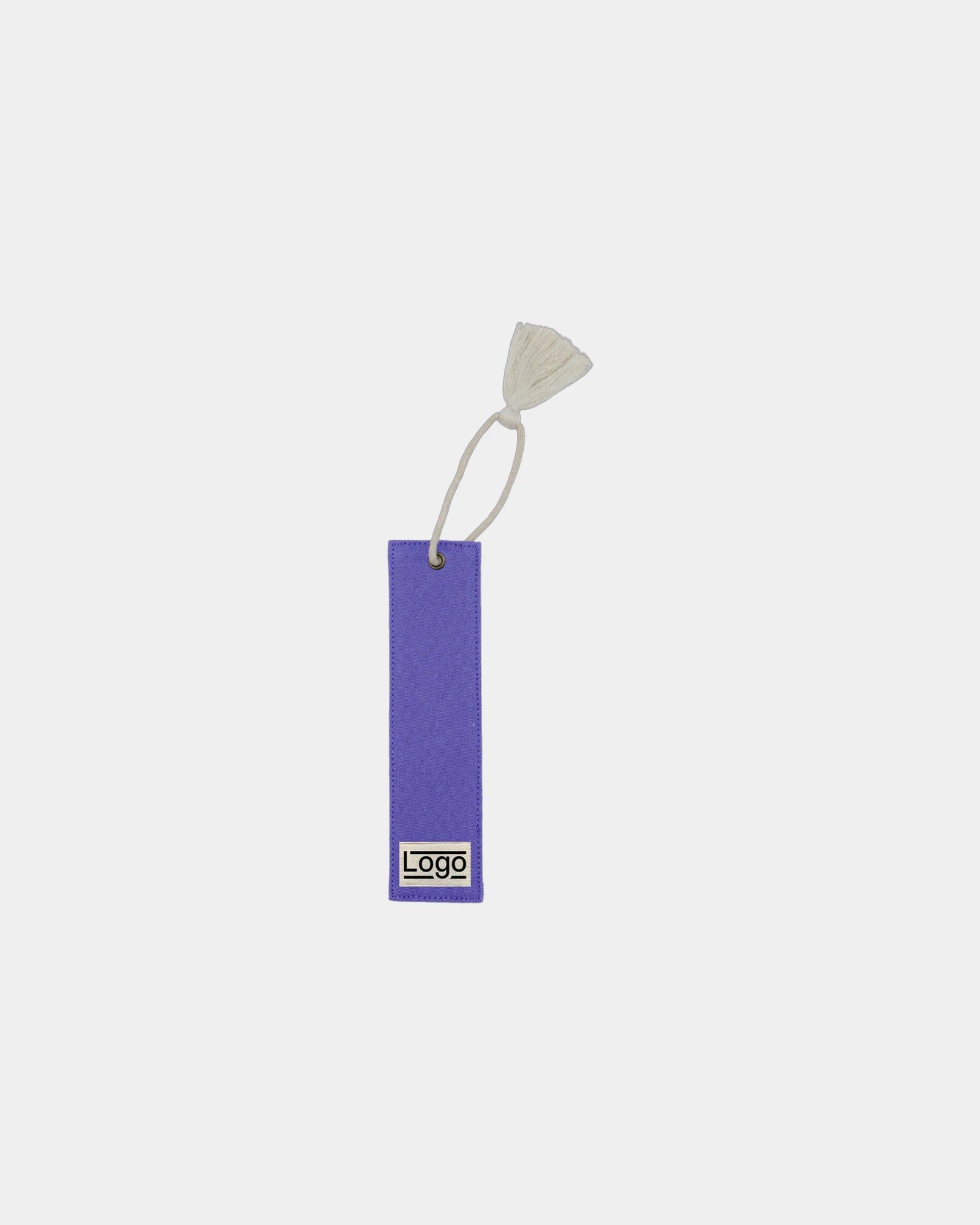 Custom GOTS organic cotton bookmark Hindbag Alex - Lavender