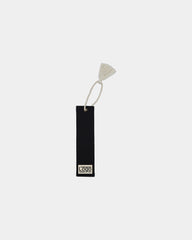 Custom GOTS organic cotton bookmark Hindbag Alex - Black