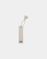 Custom GOTS organic cotton bookmark Hindbag Alex - Ecru
