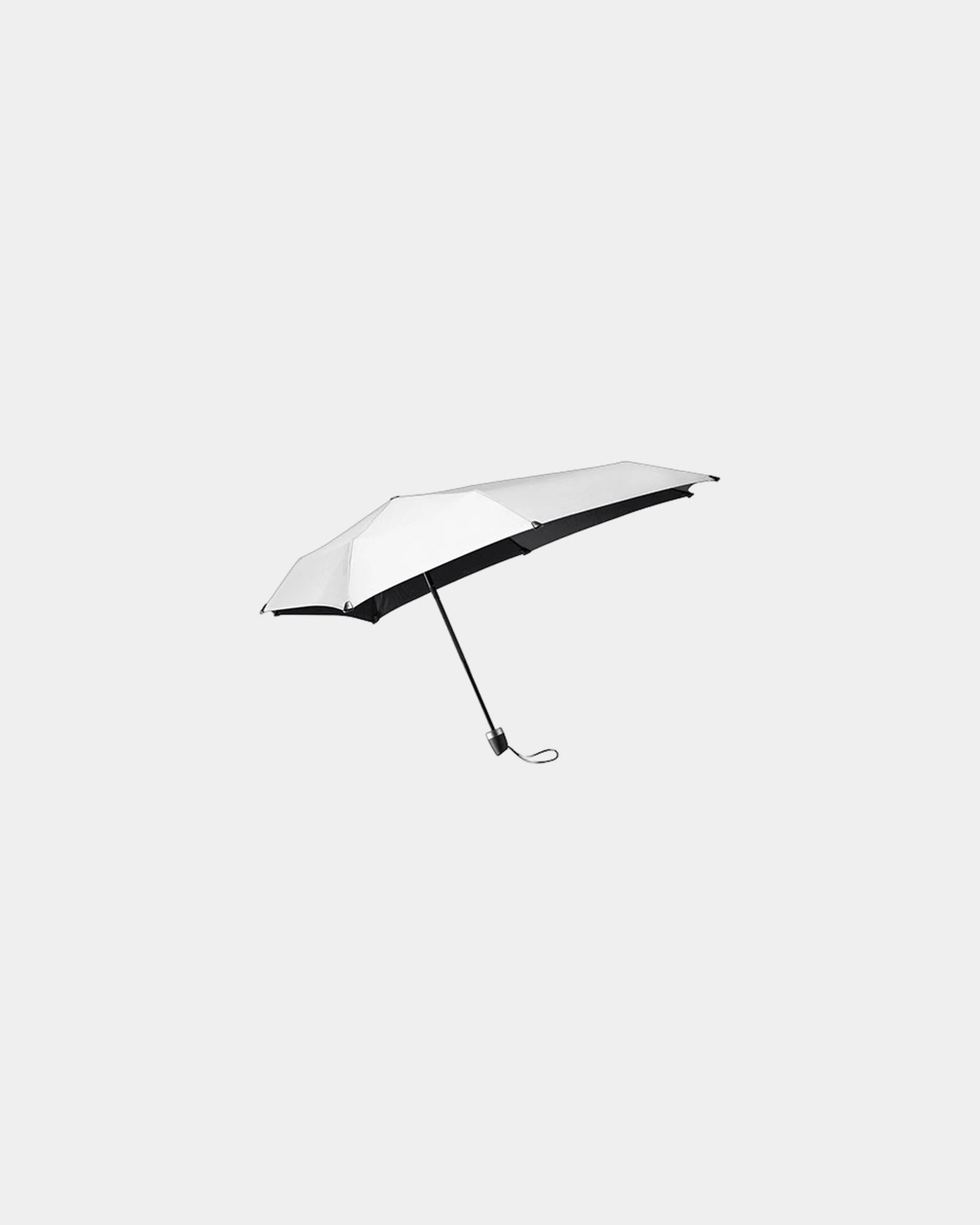 Promotional compact storm umbrella Senz Mini - Shiny Silver
