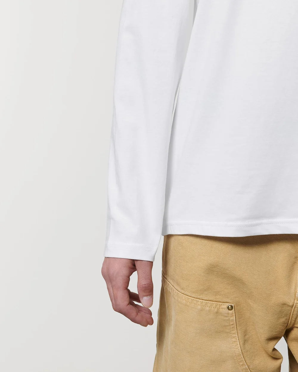 Eco-friendly long sleeve customizable T-shirt