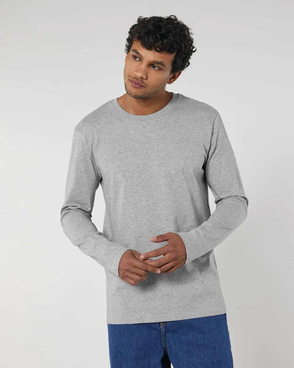 Eco-friendly long sleeve customizable T-shirt