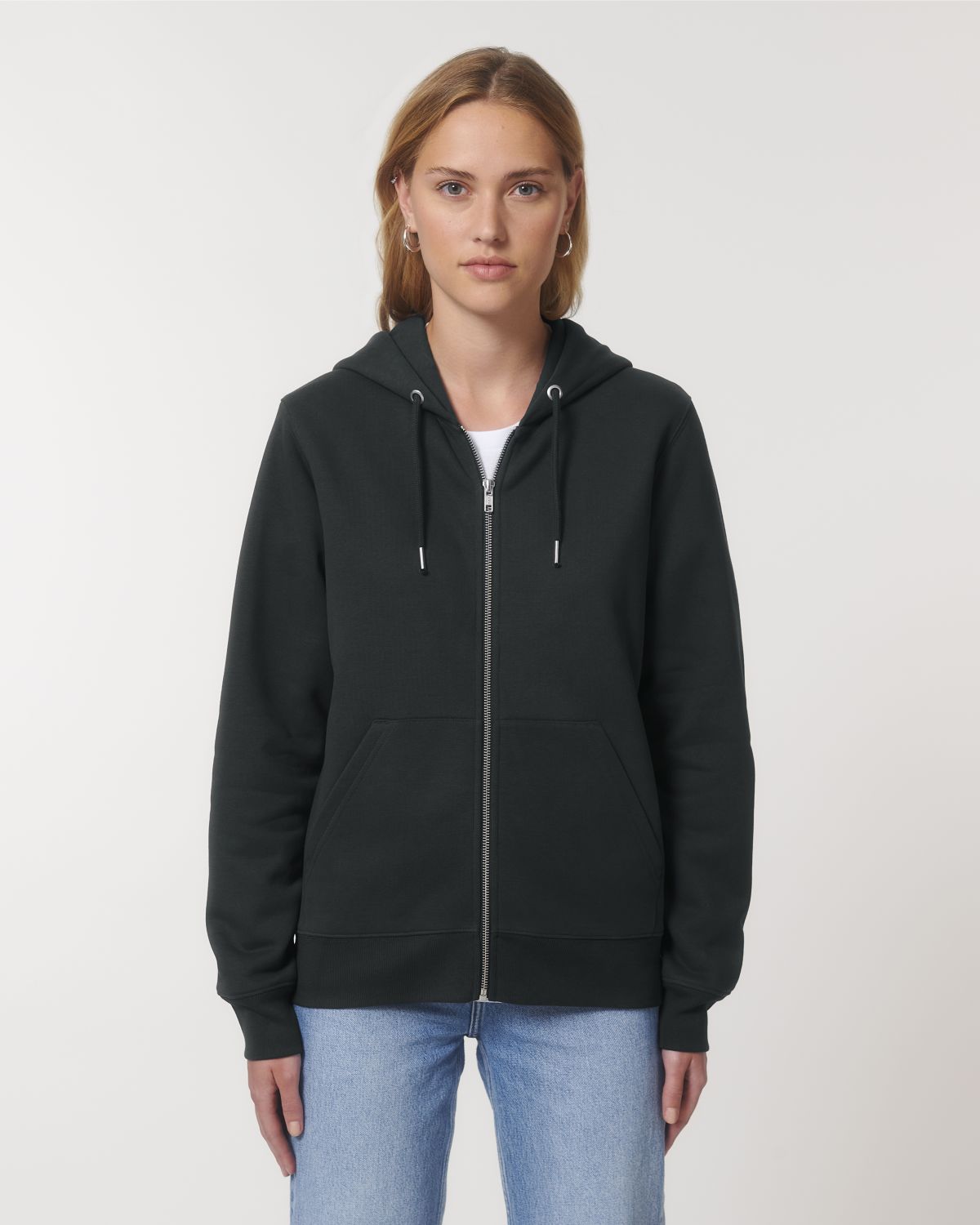 Thick Zip-Up Unisex Hoodie Customizable