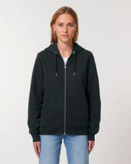 Thick Zip-Up Unisex Hoodie Customizable