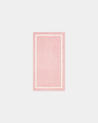 Custom eco-friendly beach towel LA SERVIETTE PARIS 90x170 - Nymph Pink