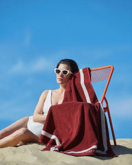 Custom eco-friendly beach towel LA SERVIETTE PARIS 90x170 - 18