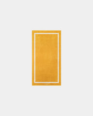 Custom eco-friendly beach towel LA SERVIETTE PARIS 90x170 - Gold Yellow