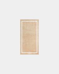 Custom eco-friendly beach towel LA SERVIETTE PARIS 90x170 - Sand