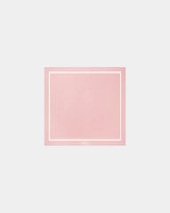 Custom eco-friendly beach towel LA SERVIETTE PARIS XXL - Nymph Pink / Cream