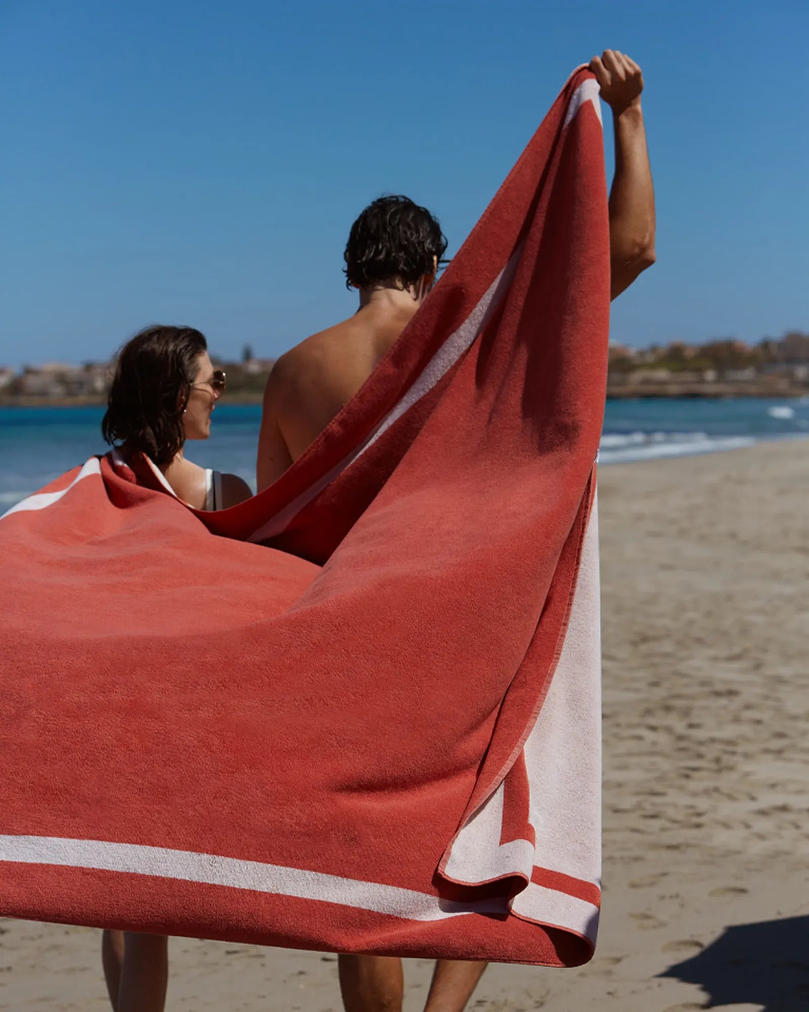 Custom eco-friendly beach towel LA SERVIETTE PARIS XXL - 5