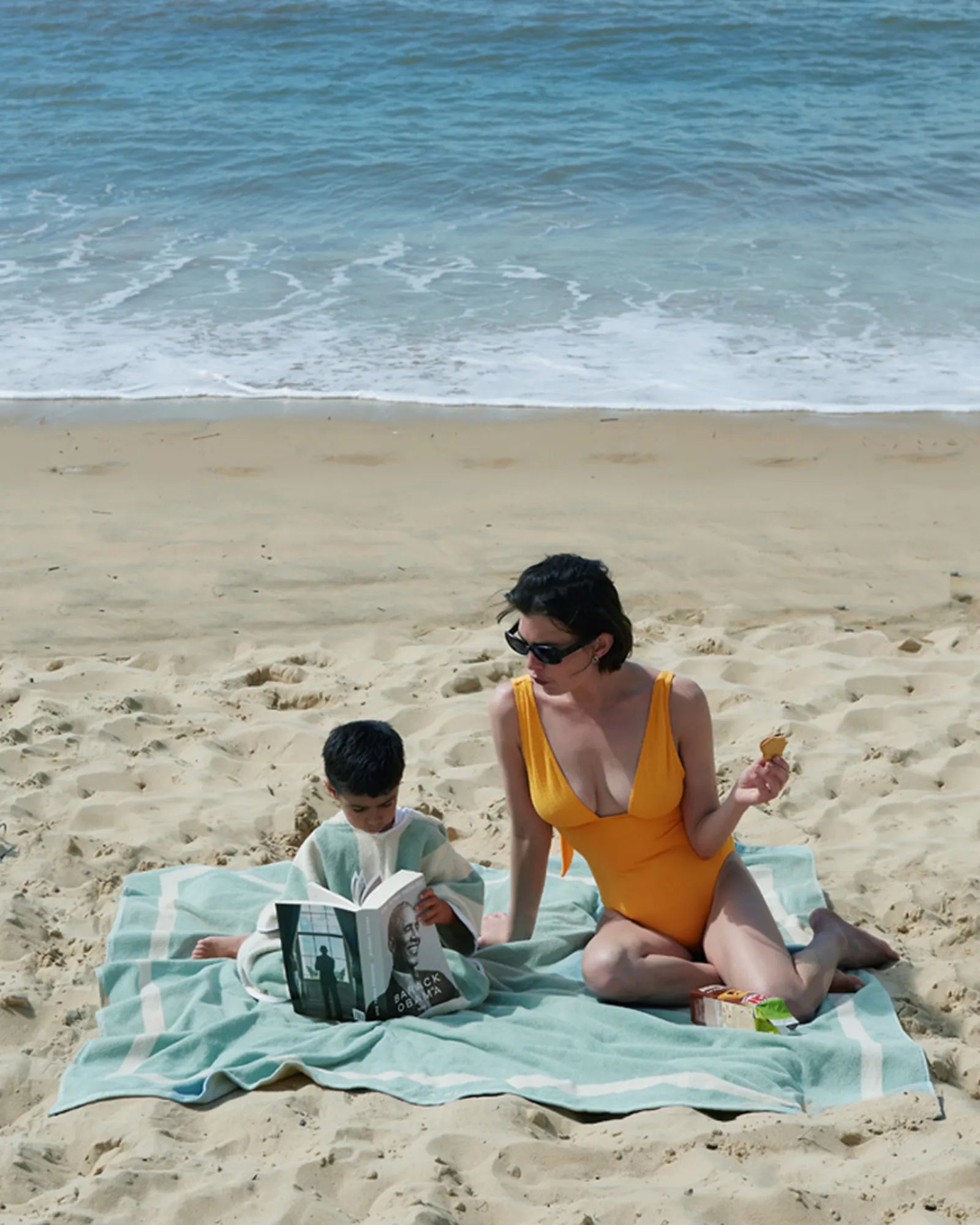 Custom eco-friendly beach towel LA SERVIETTE PARIS XXL - 22