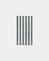 Custom eco-friendly beach towel LA SERVIETTE PARIS - Grey / Cream