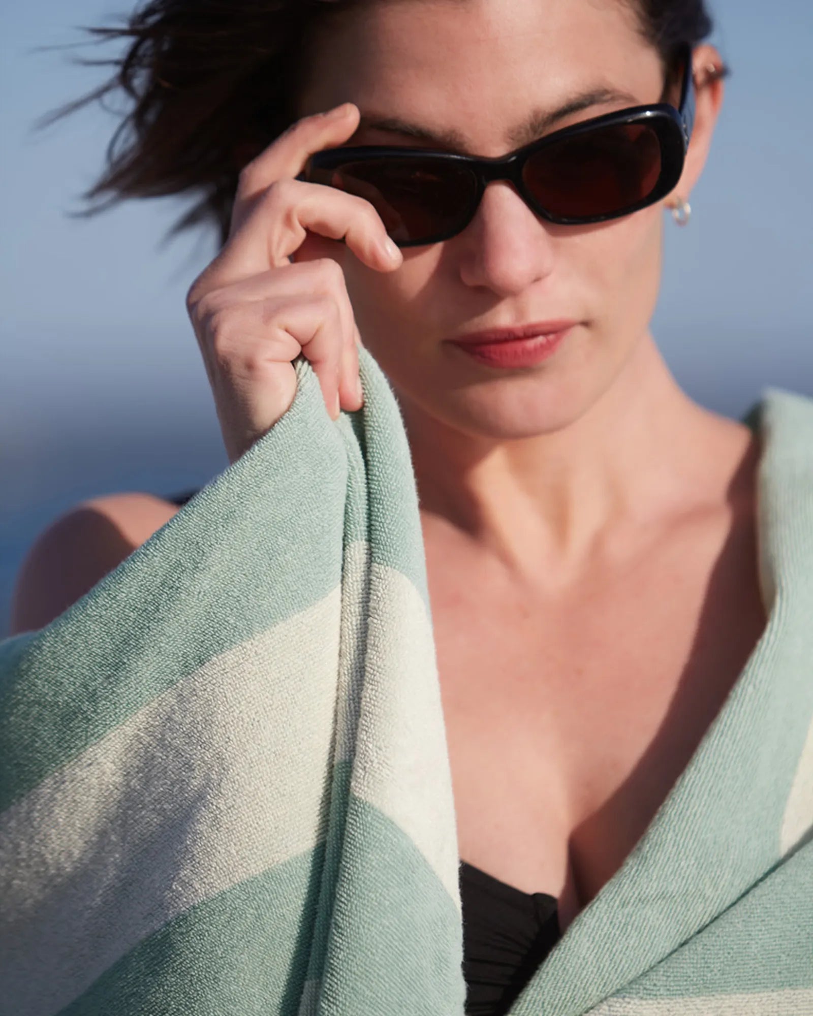 Custom eco-friendly beach towel LA SERVIETTE PARIS - 34