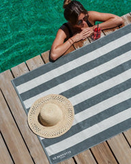 Custom eco-friendly beach towel LA SERVIETTE PARIS - 2