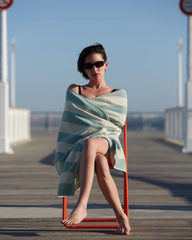 Custom eco-friendly beach towel LA SERVIETTE PARIS - 33